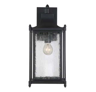 Dunnmore One Light Wall Mount in Black