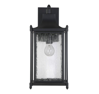 Dunnmore One Light Wall Mount in Black