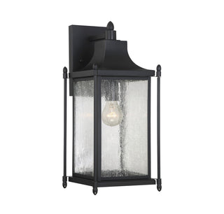 Dunnmore One Light Wall Mount in Black