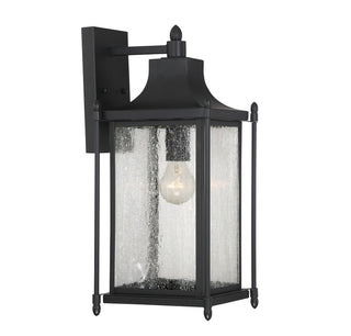 Dunnmore One Light Wall Mount in Black