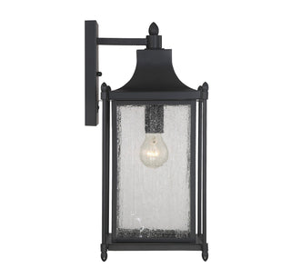 Dunnmore One Light Wall Mount in Black
