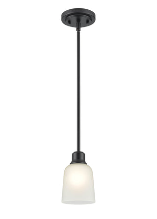 Amberle 1-Light Mini-Pendant Light Matte Black