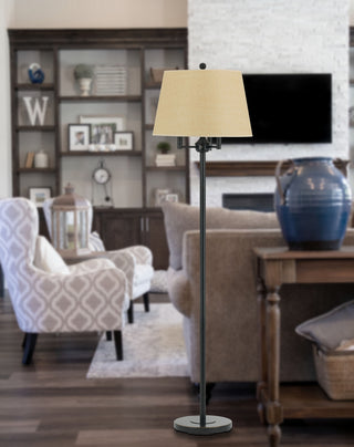 Andros Four Light Floor Lamp in Dark Bronze