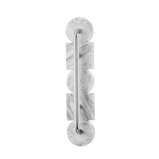 Sena Wall Sconce In Burnished Nickel Finish