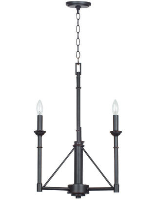 Cal Lighting - FX-3516/3 - Three Light Chandelier - Monclovia - Industrial Bronze