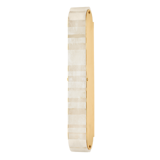 Budapest Wall Sconce In VINTAGE BRASS Finish