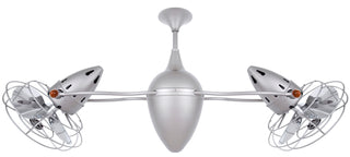 Matthews Fan Company - AR-BN-MTL-DAMP - Ceiling Fan - Ar Ruthiane - Brushed Nickel
