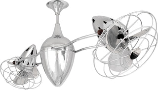 Ar Ruthiane Ceiling Fan in Polished Chrome
