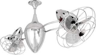 Ar Ruthiane Ceiling Fan in Polished Chrome