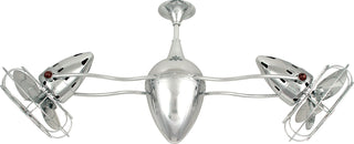 Matthews Fan Company - AR-CR-MTL-DAMP - Ceiling Fan - Ar Ruthiane - Polished Chrome