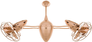 Ar Ruthiane Ceiling Fan in Polished Copper