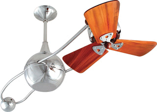 Matthews Fan Company - B2K-CR-WD - 40" Ceiling Fan - Brisa 2000 - Polished Chrome