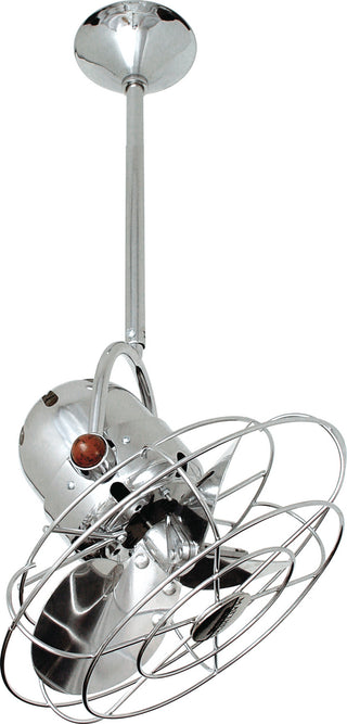Bianca Direcional 13" Ceiling Fan in Polished Chrome