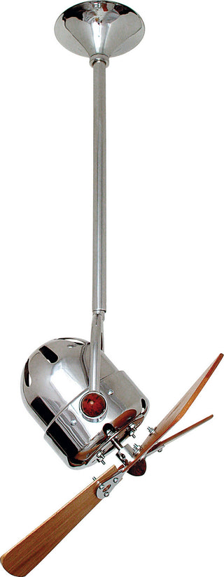 Bianca Direcional 16" Ceiling Fan in Polished Chrome