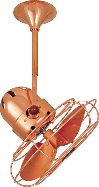 Matthews Fan Company - BD-CP-MTL - 13" Ceiling Fan - Bianca Direcional - Polished Copper