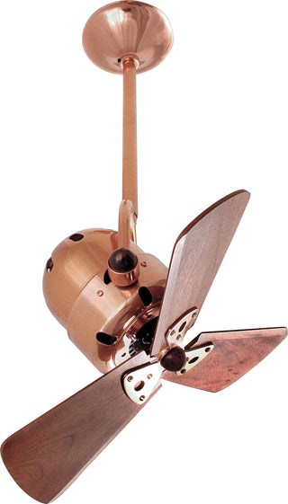 Matthews Fan Company - BD-CP-WD - 16" Ceiling Fan - Bianca Direcional - Polished Copper