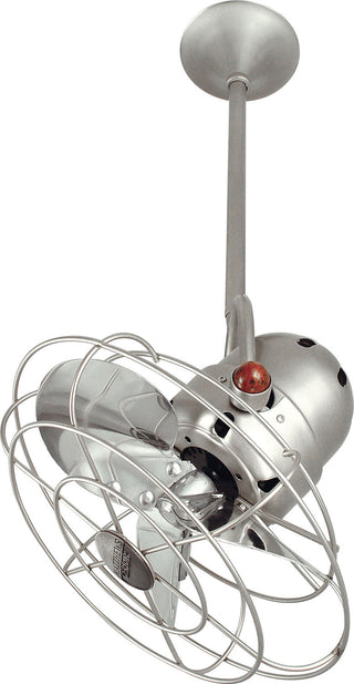 Matthews Fan Company - BD-BN-MTL-DAMP - 13" Ceiling Fan - Bianca Direcional - Brushed Nickel