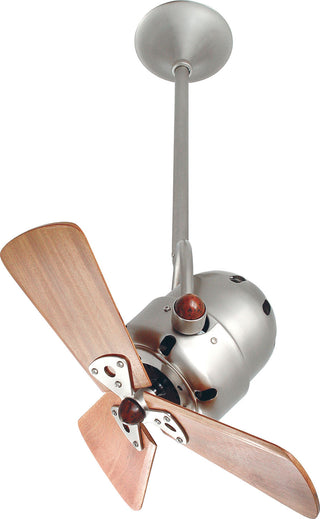 Matthews Fan Company - BD-BN-WD-DAMP - 16" Ceiling Fan - Bianca Direcional - Brushed Nickel