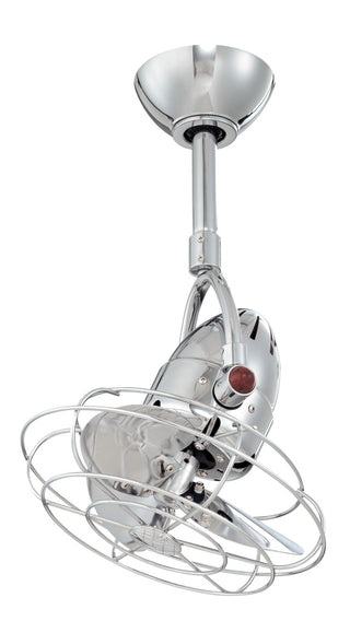 Matthews Fan Company - DI-CR-MTL - 13" Ceiling Fan - Diane - Polished Chrome
