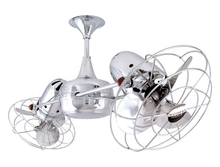 Matthews Fan Company - DD-CR-MTL - Ceiling Fan - Duplo-Dinamico - Polished Chrome
