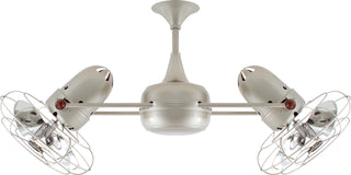 Duplo-Dinamico Ceiling Fan in Brushed Nickel