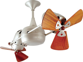 Matthews Fan Company - DD-BN-WD - Ceiling Fan - Duplo-Dinamico - Brushed Nickel