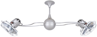 Italo Ventania Ceiling Fan in Brushed Nickel