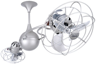 Matthews Fan Company - IV-BN-MTL-DAMP - Ceiling Fan - Italo Ventania - Brushed Nickel