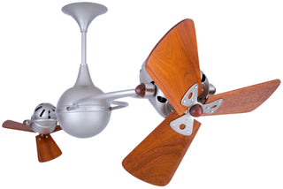 Italo Ventania Ceiling Fan in Brushed Nickel