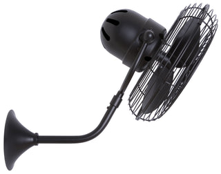 Michelle Parede 13" Wall Fan in Matte Black