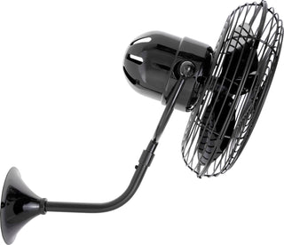 Matthews Fan Company - MP-BKN-MTL - 13" Wall Fan - Michelle Parede - Black Nickel
