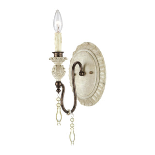 Millennium - 7301-AW/BZ - One Light Wall Sconce - Denise - Antique White/Bronze