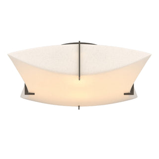 Hubbardton Forge - 126620-SKT-07-SH1999 - Bento Semi-Flush Mount - Bento - Dark Smoke