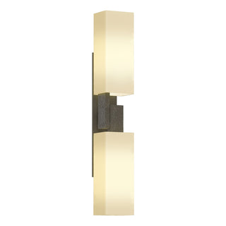 Hubbardton Forge - 207801-SKT-07-GG0351 - Ondrian 2 Light Sconce - Ondrian - Dark Smoke