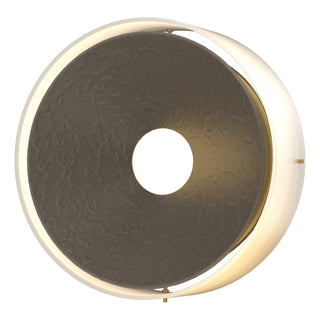 Hubbardton Forge - 213310-SKT-07-GG0346 - Oculus Sconce - Oculus - Dark Smoke