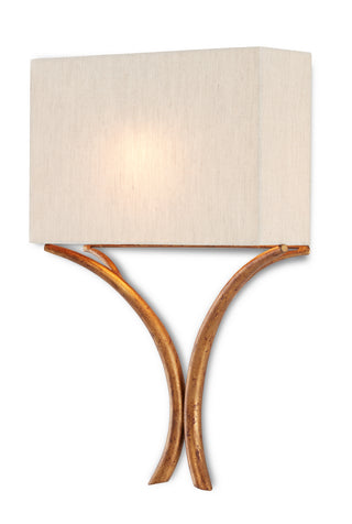 Cornwall One Light Wall Sconce in French Gold Leaf