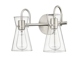 Camellia 2-Light Vanity Brushed Nickel