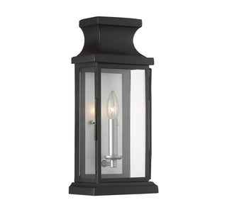 Brooke One Light Wall Mount in Black