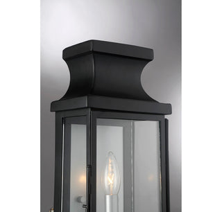 Brooke One Light Wall Mount in Black
