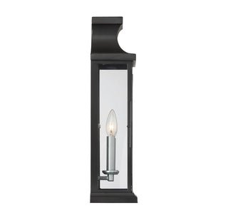 Brooke Two Light Wall Lantern in Black