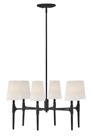 Beaumont Medium Single Tier Chandelier in Black