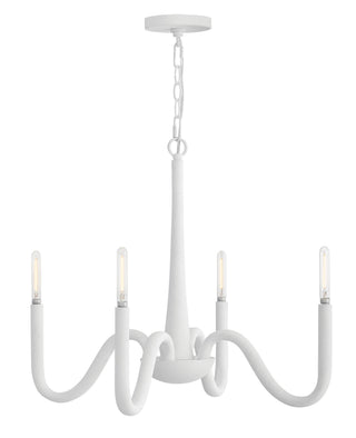 Maris Medium Chandelier in Textured Plaster