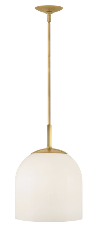 Willa Medium Convertible Pendant in Heritage Brass