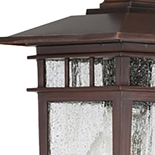 Cove Neck One Light Wall Lantern in Rustic Bronze