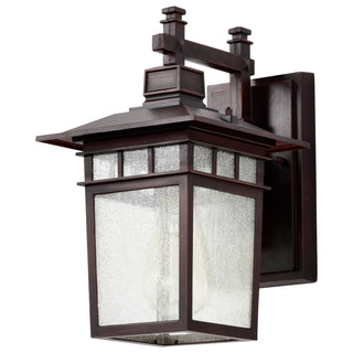 Cove Neck One Light Wall Lantern in Rustic Bronze