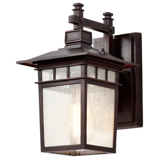 Cove Neck One Light Wall Lantern in Rustic Bronze