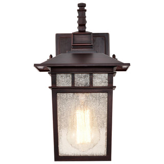 Cove Neck One Light Wall Lantern in Rustic Bronze