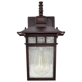 Cove Neck One Light Wall Lantern in Rustic Bronze