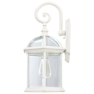 Boxwood One Light Wall Lantern in White