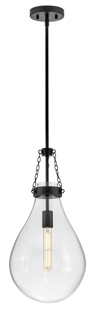Eloise Small Pendant in Black